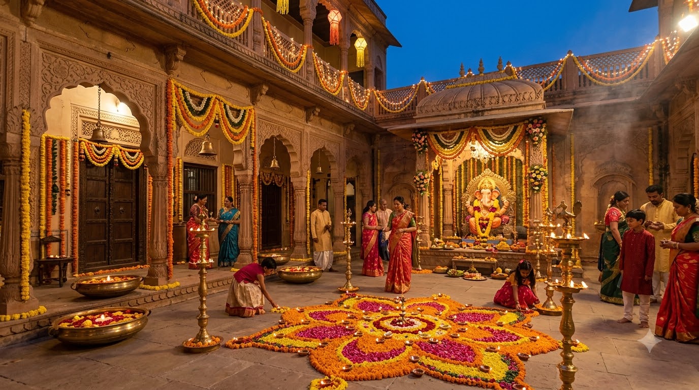 A traditional festival setting transformed for a brand showcase